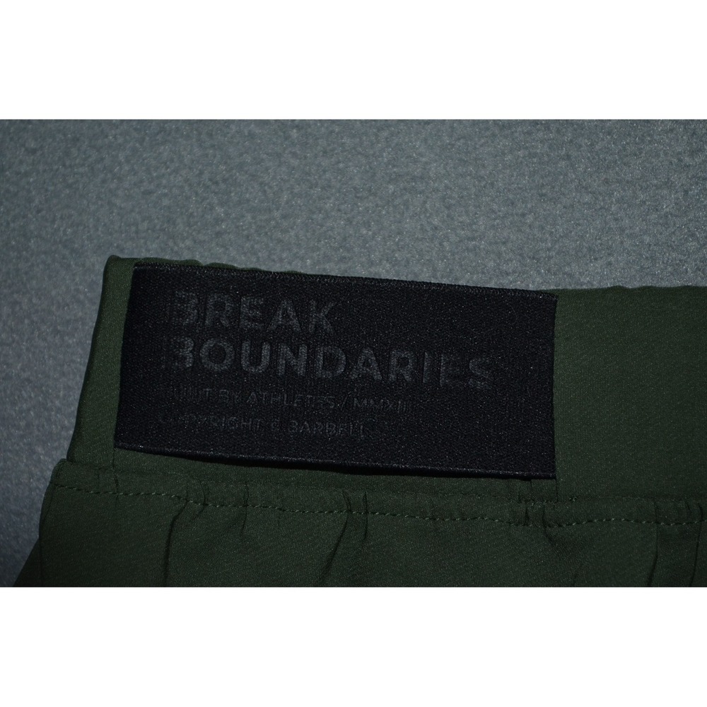 Barbell Apparel Adapt Training Shorts Men's XL Sage Green Linerless 5" - Picture 10 of 11